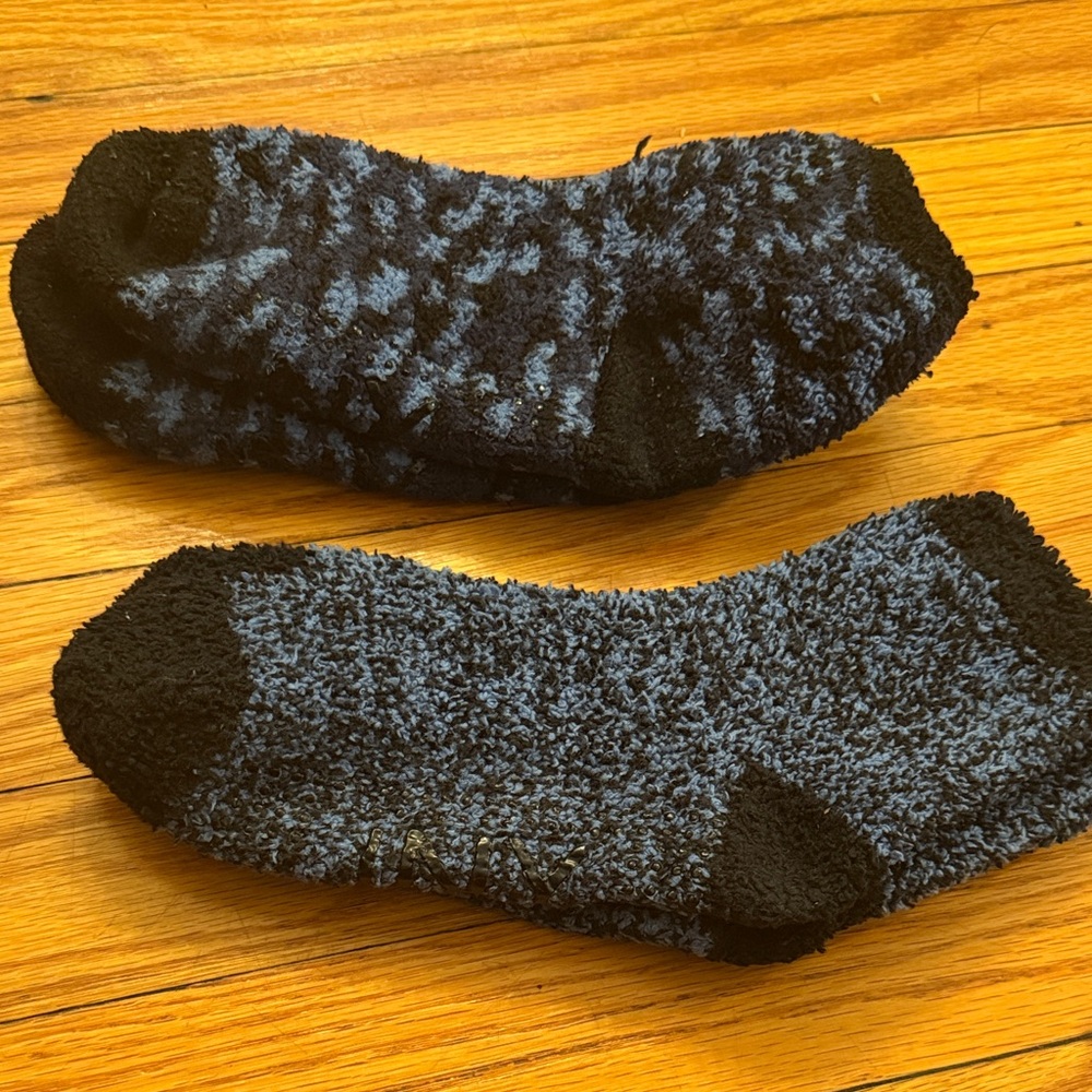 Black and Blue Comfy Socks